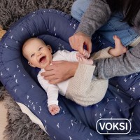 Little Pea Voksi Βρεφική φωλία Poppy Blue-Flying_lifestyle